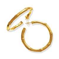 Pendientes Giovanni Raspini Mujer Bambù in Plata 10666 - 10666